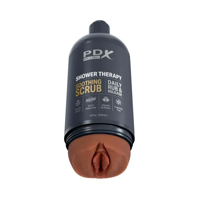 Shower Therapy Discreet Vagina Stroker Brown