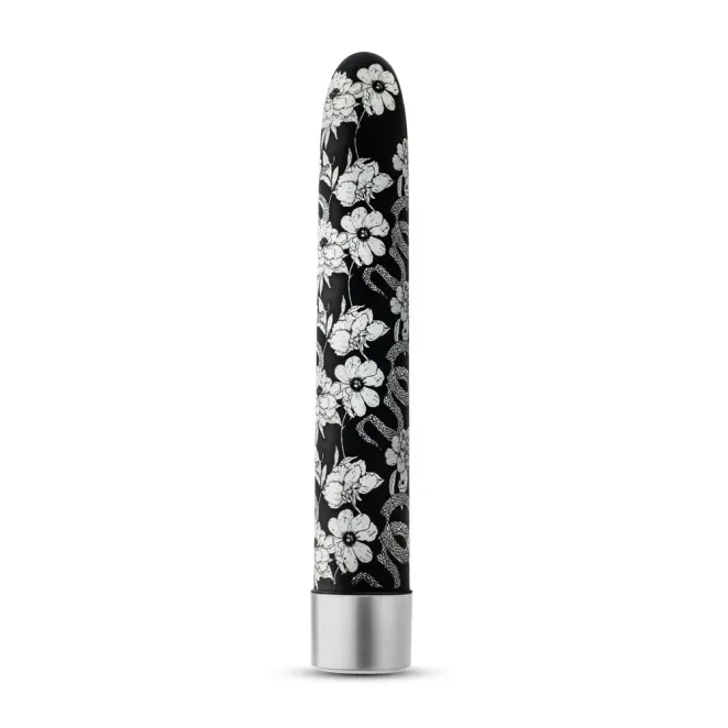 The Collection Eden 7 in. Slimline Vibrator Black