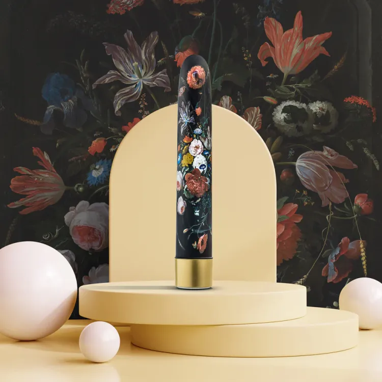 The Collection Bountiful 7 in. Slimline Vibrator Flora The Collection Bountiful 7 in. Slimline Vibrator Flora
