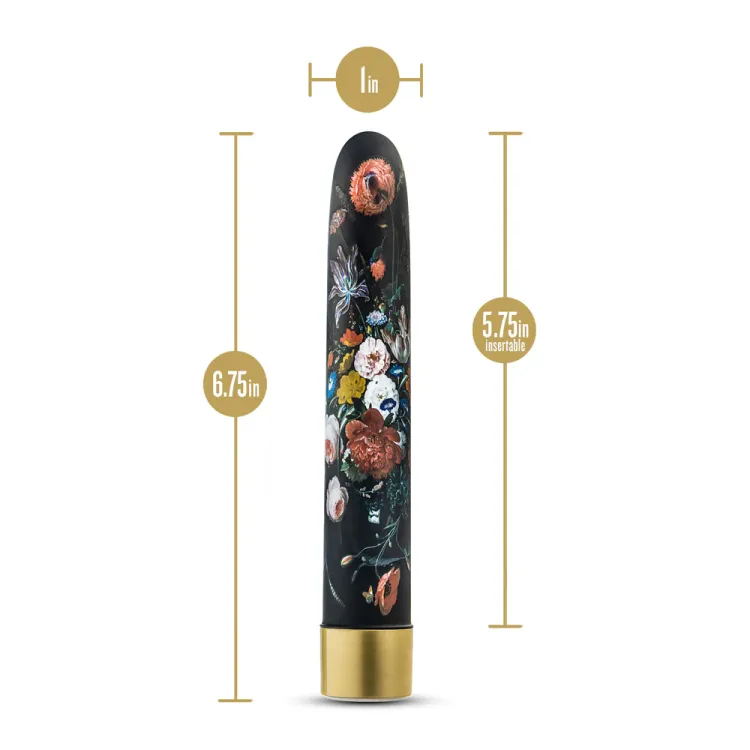 The Collection Bountiful 7 in. Slimline Vibrator Flora The Collection Bountiful 7 in. Slimline Vibrator Flora