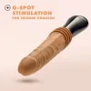 10.5 in. Thrusting Gyrating Vibrating Dildo Tan 10.5 in. Thrusting Gyrating Vibrating Dildo Tan