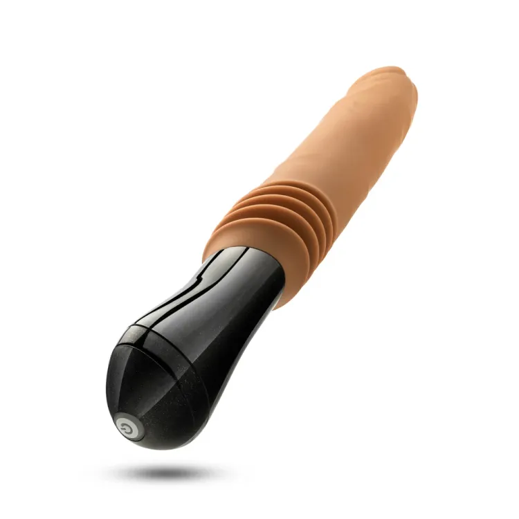 10.5 in. Thrusting Gyrating Vibrating Dildo Tan 10.5 in. Thrusting Gyrating Vibrating Dildo Tan
