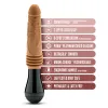 10.5 in. Thrusting Gyrating Vibrating Dildo Tan 10.5 in. Thrusting Gyrating Vibrating Dildo Tan
