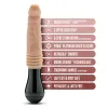 10.5 in. Thrusting Gyrating Vibrating Dildo Beige 10.5 in. Thrusting Gyrating Vibrating Dildo Beige