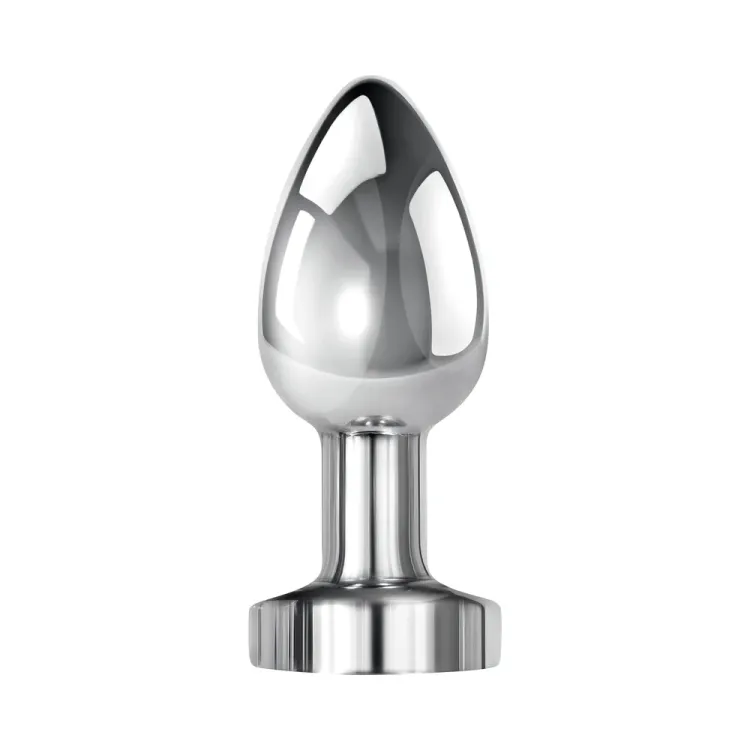 Anal Metal Plug XL Vibrating Butt Plug