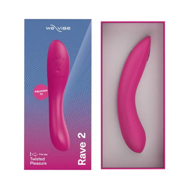 We-Vibe Rave 2 App-Controlled G-Spot Vibrator Pink
