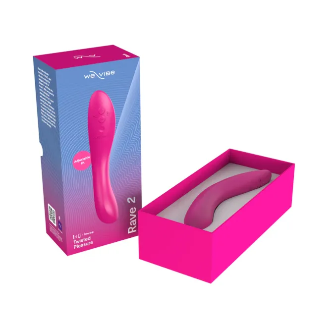 We-Vibe Rave 2 App-Controlled G-Spot Vibrator Pink