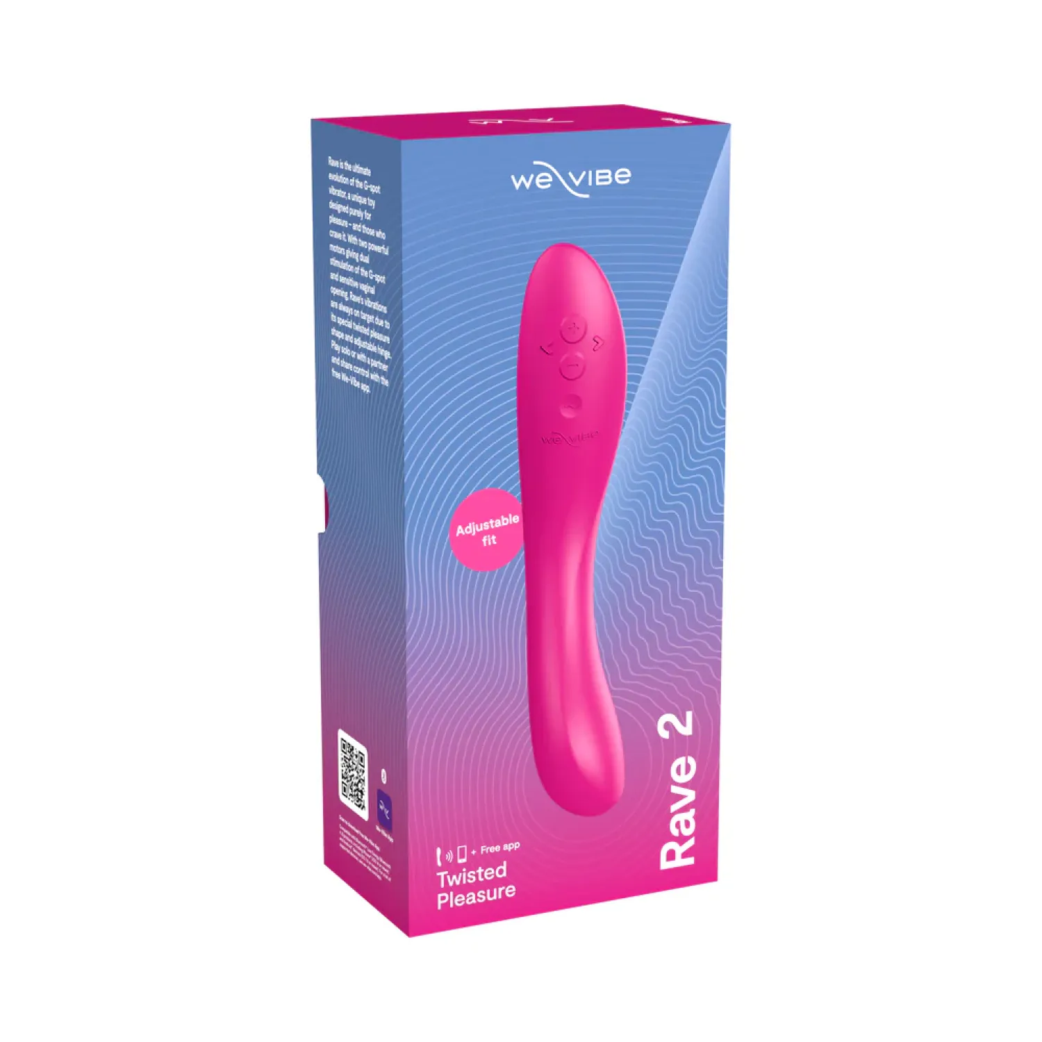 We-Vibe Rave 2 App-Controlled G-Spot Vibrator