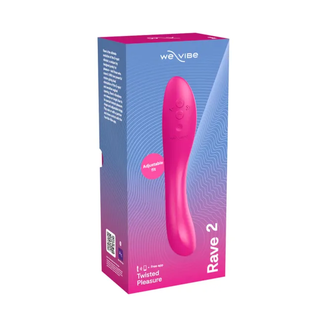 We-Vibe Rave 2 App-Controlled G-Spot Vibrator Pink