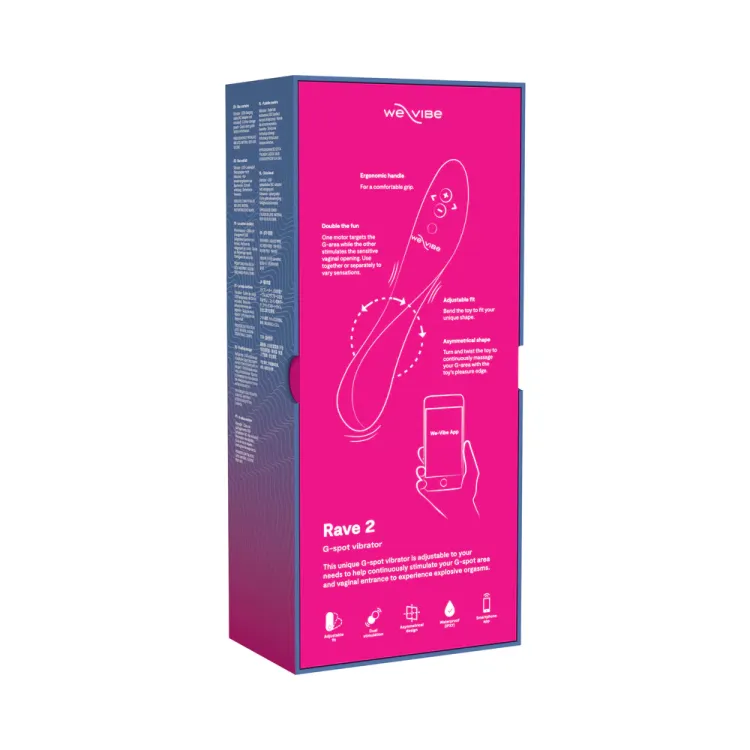 We-Vibe Rave 2 App-Controlled G-Spot Vibrator We-Vibe Rave 2 App-Controlled G-Spot Vibrator