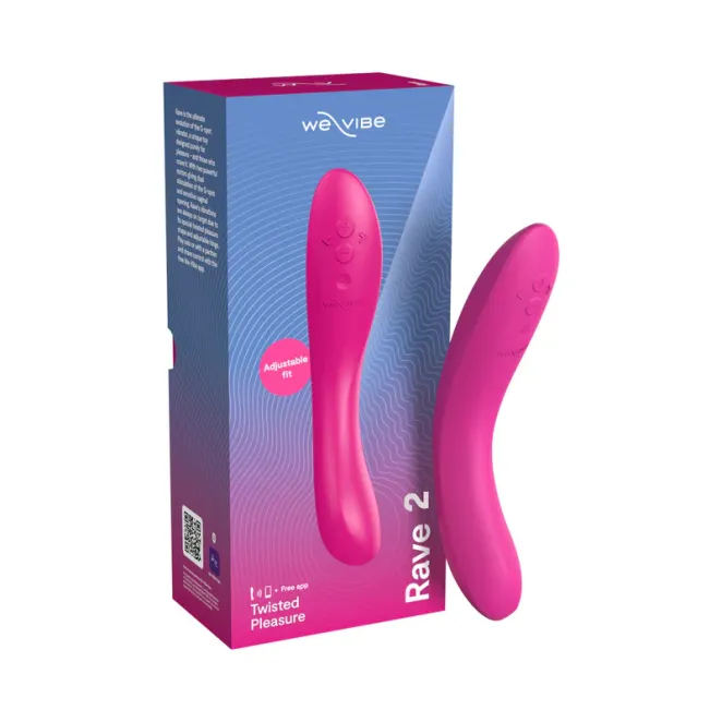 We-Vibe Rave 2 App-Controlled G-Spot Vibrator Pink
