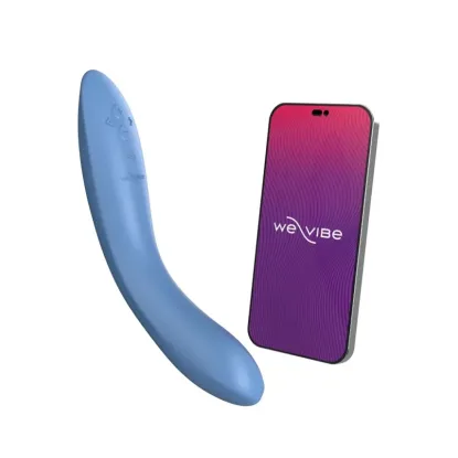 We-Vibe Rave 2 App-Controlled G-Spot Vibrator Blue
