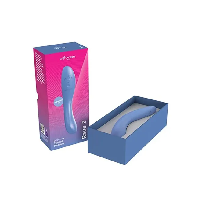 We-Vibe Rave 2 App-Controlled G-Spot Vibrator Blue