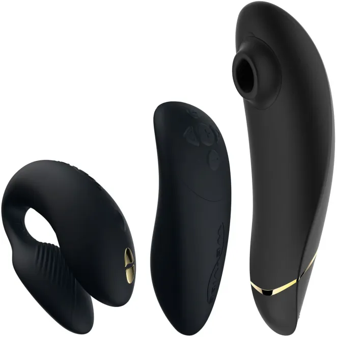 Womanizer X We-Vibe Golden Moments Limited Edition Pleasure Collection