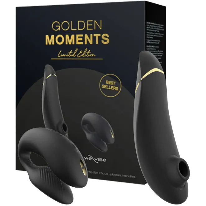 Womanizer X We-Vibe Golden Moments Limited Edition Pleasure Collection