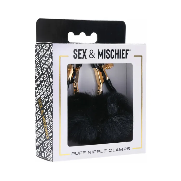Puff Adjustable Rubber-Tipped Nipple Clamps Puff Adjustable Rubber-Tipped Nipple Clamps