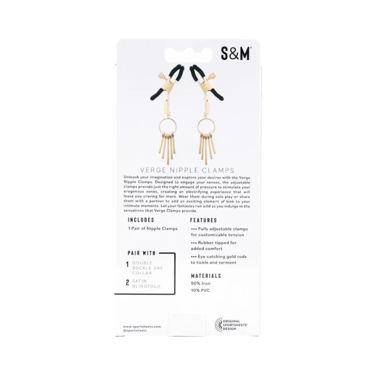 Verge Adjustable Nipple Clamps Verge Adjustable Nipple Clamps