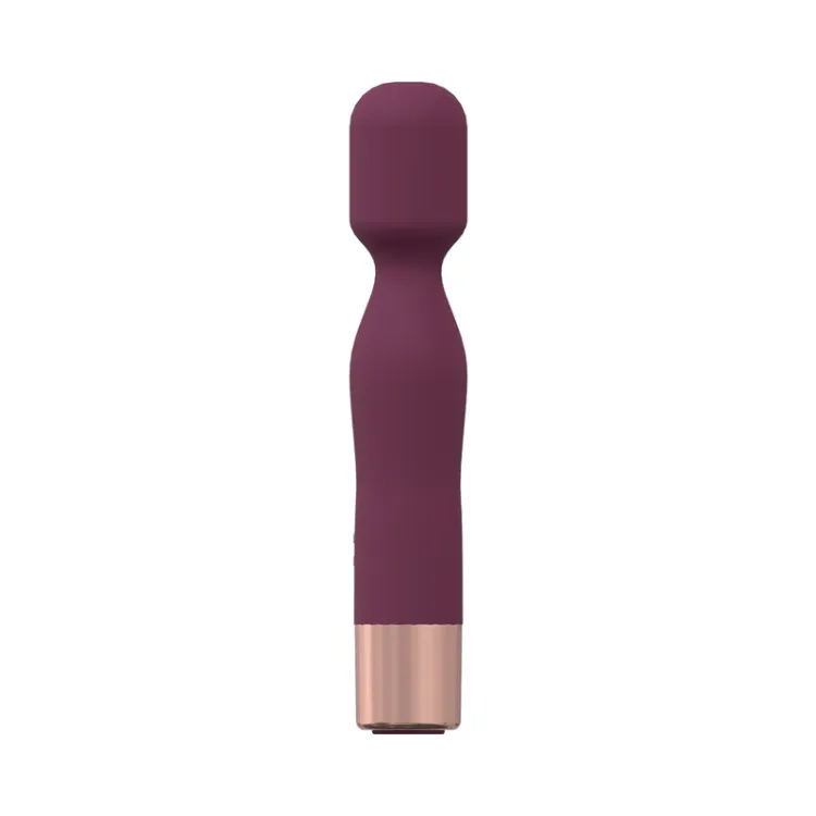 Glamour 10 Speed Mini-Wand Vibrator Burgundy Glamour 10 Speed Mini-Wand Vibrator Burgundy