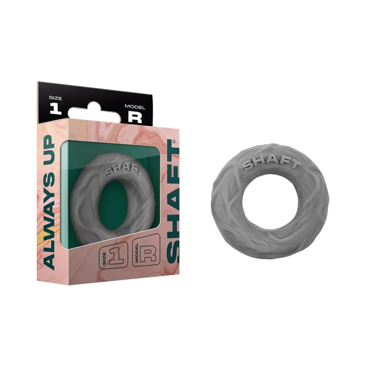 Shaft Model R: Cock Ring Grey Size 1 Shaft Model R: Cock Ring Grey Size 1