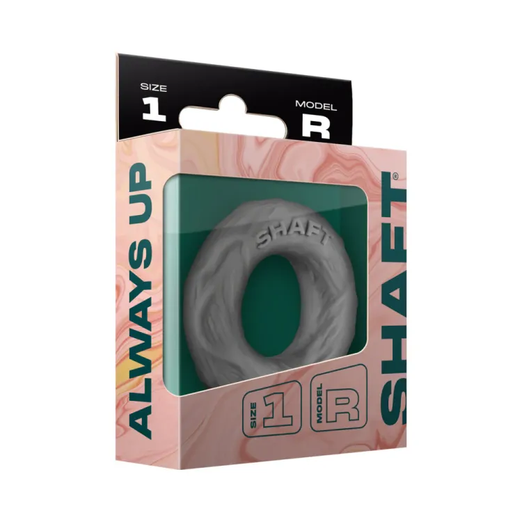 Shaft Model R: Cock Ring Grey Size 1 Shaft Model R: Cock Ring Grey Size 1