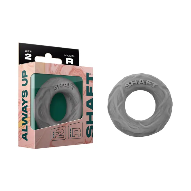 Shaft Model R: Cock Ring Grey Size 2