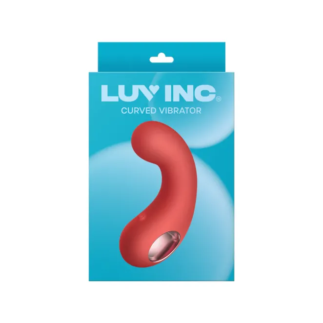 CV77 Curved Clit Vibrator Red