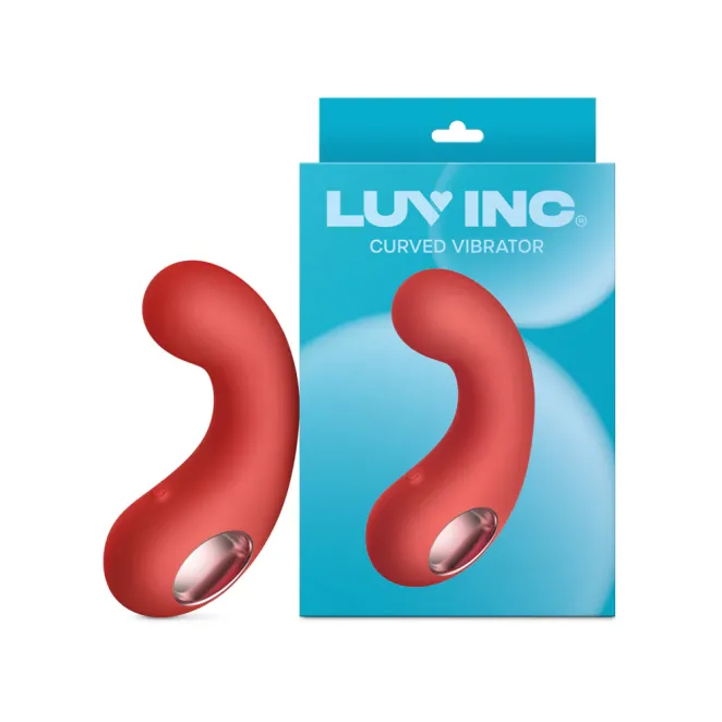 CV77 Curved Clit Vibrator Red