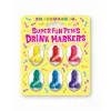 Super Fun Penis Drink Markers 6-Piece Set (88675) by Little Genie Productions | Bachelorette Party Gifts | SlipDix.com Super Fun Penis Drink Markers 6-Piece Set (88675) | SlipDix.com