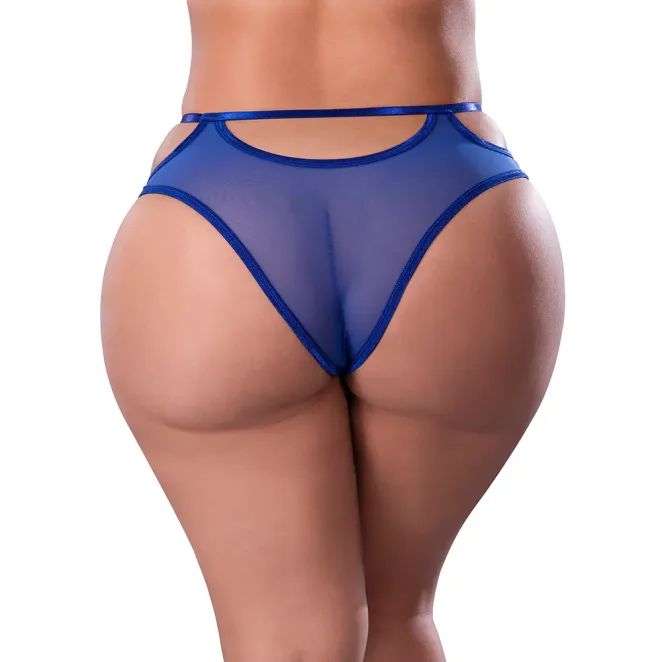 Magic Silk Holidaze Cheeky Boy Short Cobalt