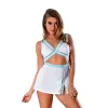 Magic Silk Dress Up School Spirit Costume White Magic Silk Dress Up School Spirit Costume White
