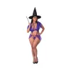 Magic Silk Dress Up Charmed Costume Purple Magic Silk Dress Up Charmed Costume Purple