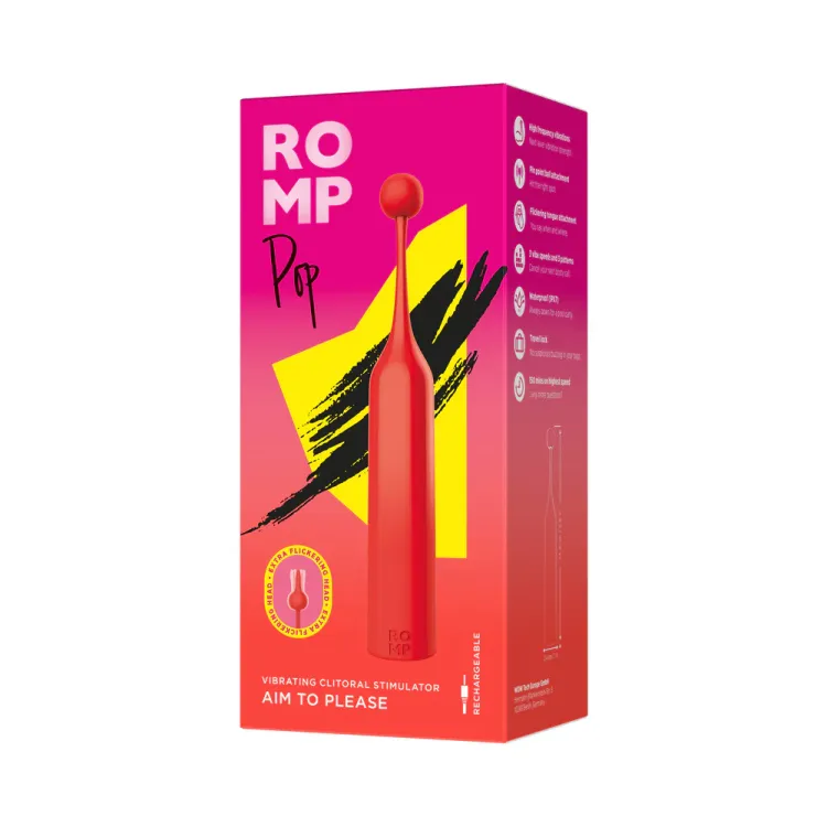 ROMP Pop Clitoral Stimulating Vibrator ROMP Pop Clitoral Stimulating Vibrator
