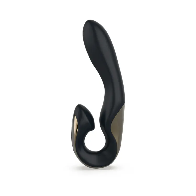 Zini Roae SE Black/Gold Triple-Stimulation Rabbit Vibrator Zini Roae SE Black/Gold Triple-Stimulation Rabbit Vibrator