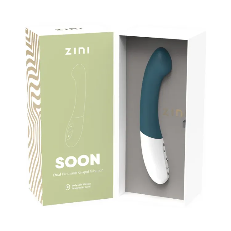 Zini Soon Legion Blue Dual Precision G-Spot Vibrator Zini Soon Legion Blue Dual Precision G-Spot Vibrator
