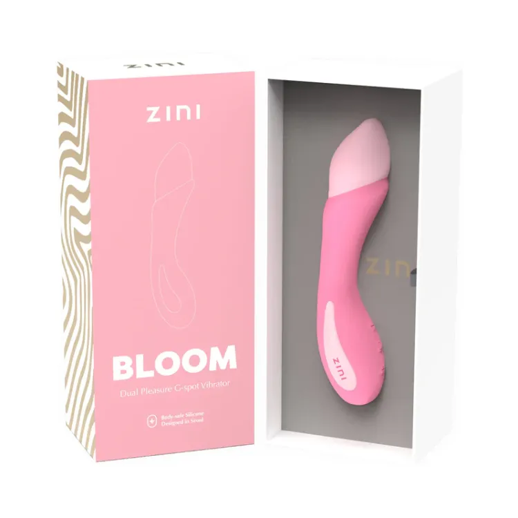 Zini Bloom Cherry Blossom Dual Pleasure G-Spot Vibrator Zini Bloom Cherry Blossom Dual Pleasure G-Spot Vibrator
