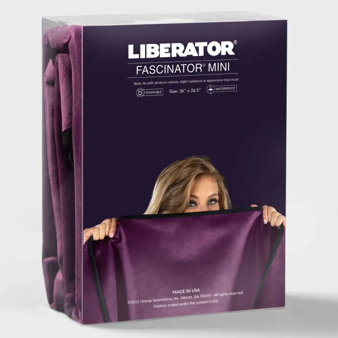 Liberator Fascinator Throw Mini Black (89103) | SlipDix.com