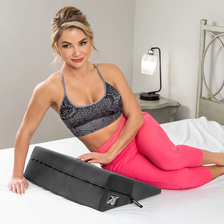 Liberator Wedge Positioning Aid Black (89113) by Oneup Innovations Inc | Sex Furniture & Position Assistants | SlipDix.com Liberator Wedge Positioning Aid Black (89113) | SlipDix.com