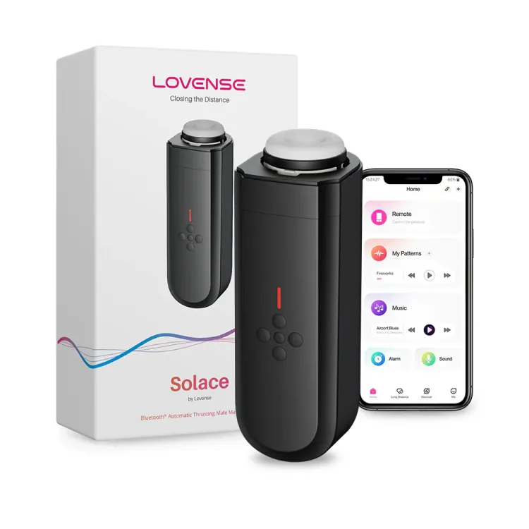 Lovense Solace App-Controlled Thrusting Masturbator Lovense Solace App-Controlled Thrusting Masturbator