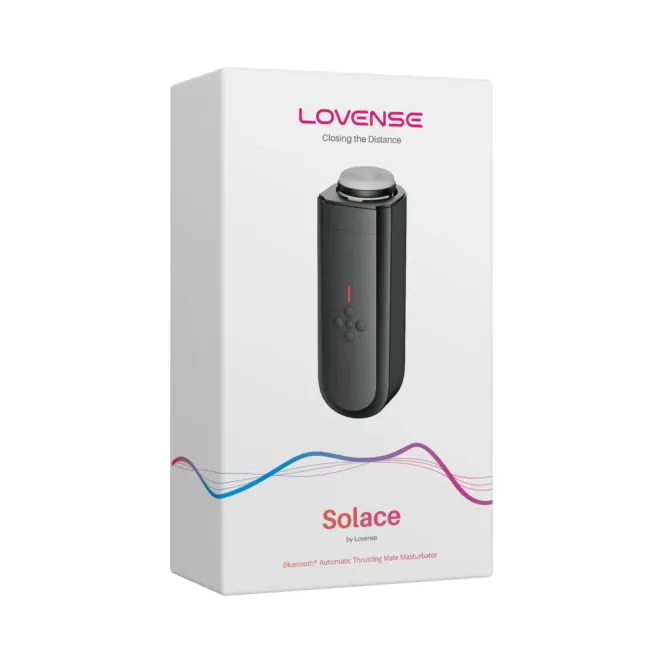 Lovense Solace App-Controlled Thrusting Masturbator