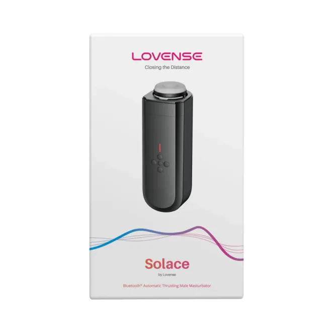 Lovense Solace App-Controlled Thrusting Masturbator