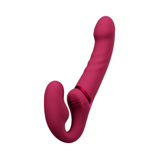 Lovense Lapis Vibrating Strapless Strap-On with App Control