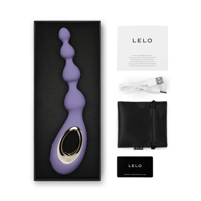Lelo Soraya Vibrating Anal Beads Butt Plug