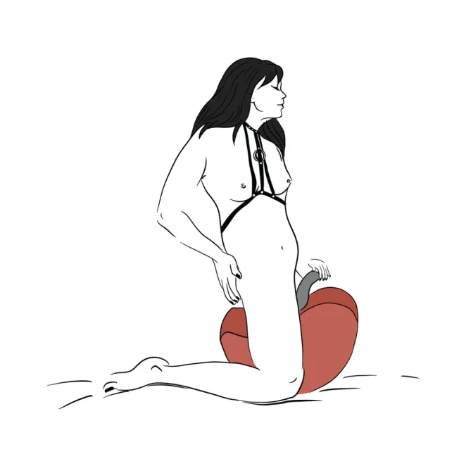 Liberator Pulse Toy Mount Black (89148) | SlipDix.com