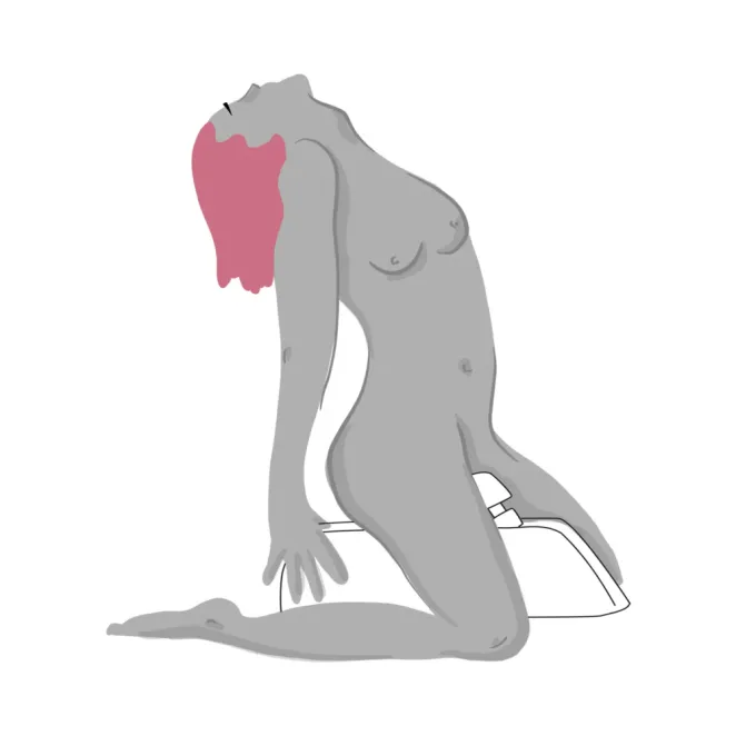 Liberator Wanda Toy Mount Merlot (89149) | SlipDix.com