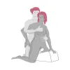 Liberator Wanda Toy Mount Merlot (89149) by Oneup Innovations Inc | Sex Furniture & Position Assistants | SlipDix.com Liberator Wanda Toy Mount Merlot (89149) | SlipDix.com