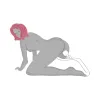 Liberator Wanda Toy Mount Merlot (89149) by Oneup Innovations Inc | Sex Furniture & Position Assistants | SlipDix.com Liberator Wanda Toy Mount Merlot (89149) | SlipDix.com