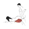Liberator Jaz Motion Positioning Aid Black (89155) by Oneup Innovations Inc | Sex Furniture & Position Assistants | SlipDix.com Liberator Jaz Motion Positioning Aid Black (89155) | SlipDix.com