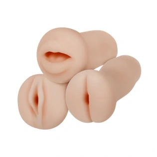Selopa Party Pack Realistic Masturbator Set (3 Piece)