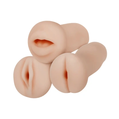 Selopa Party Pack Realistic Masturbator Set (3 Piece)
