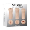 Selopa Party Pack Realistic Masturbator Set (3 Piece)